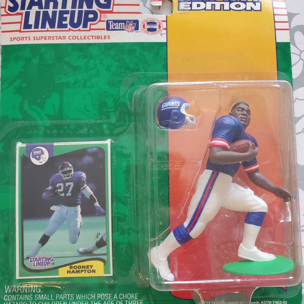 Set of 3 football starting lineup